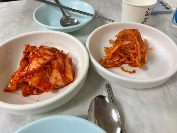 곁들여먹기 좋은 김치