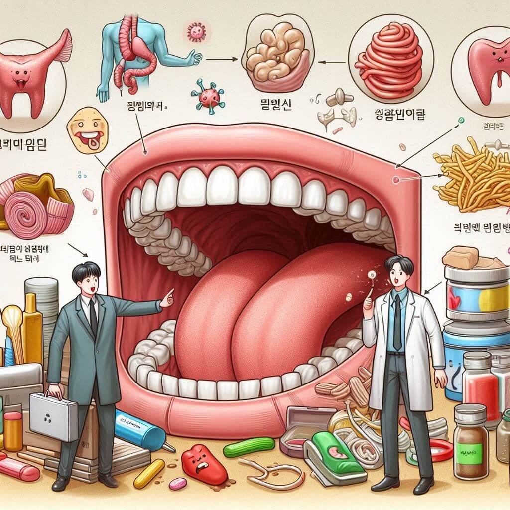 입냄새 속쓰림 증상