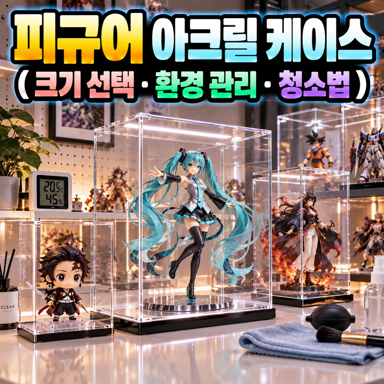 피규어 아크릴 케이스