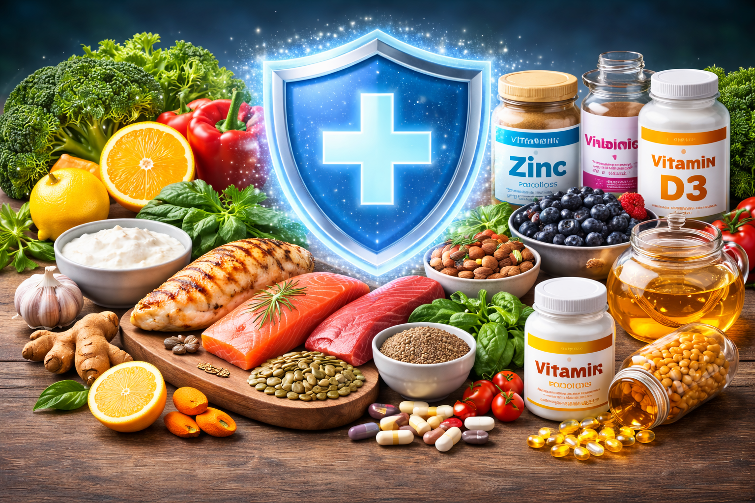 면역력과 관련된 영양소 정리