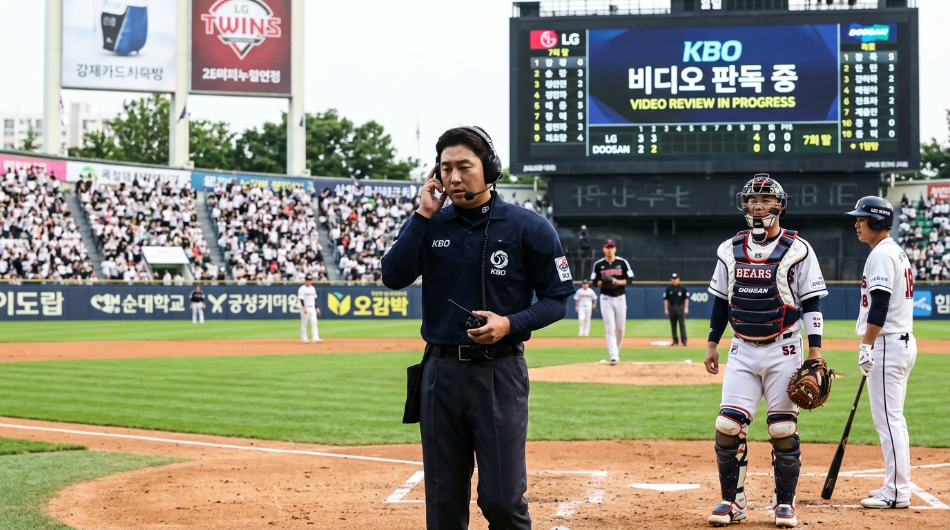 KBO 프로야구, 비디오 판독 제도의 운용 방식과 한계 관련 사진1