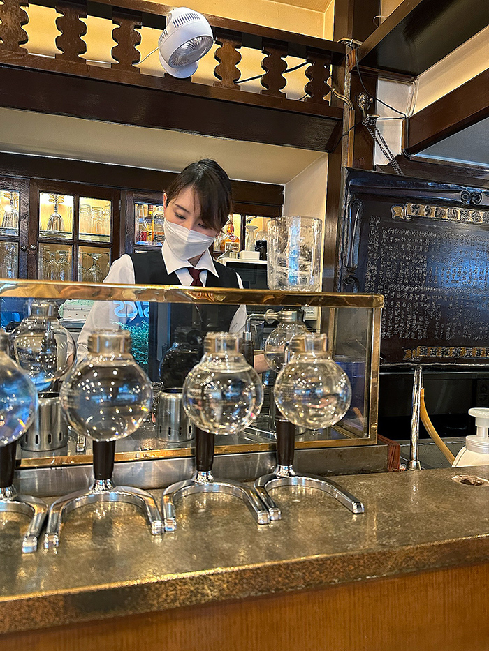란주 커피 銀座 和蘭豆 銀座店 Ginza Ranzu 사이펀(Siphon) 커피