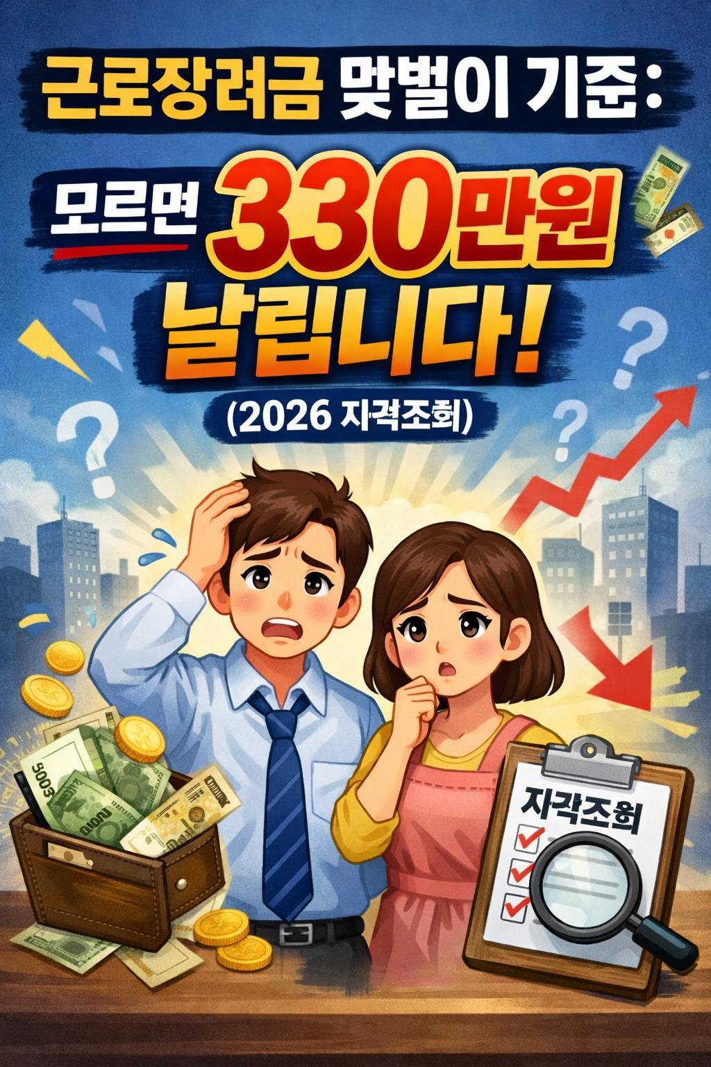 근로장려금 맞벌이 기준