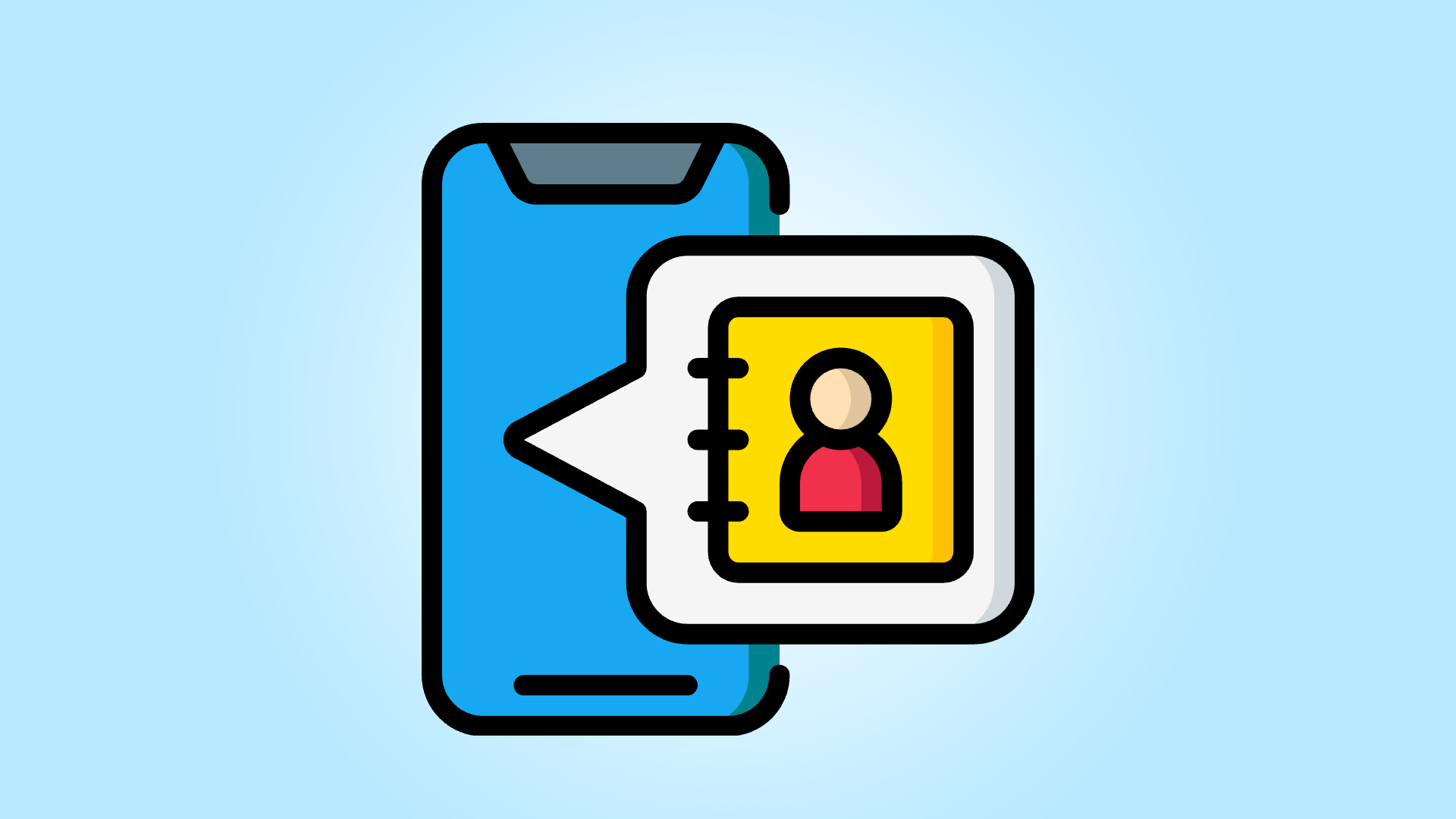 처음엔 조금 낯설었던 카톡 연락처 공유