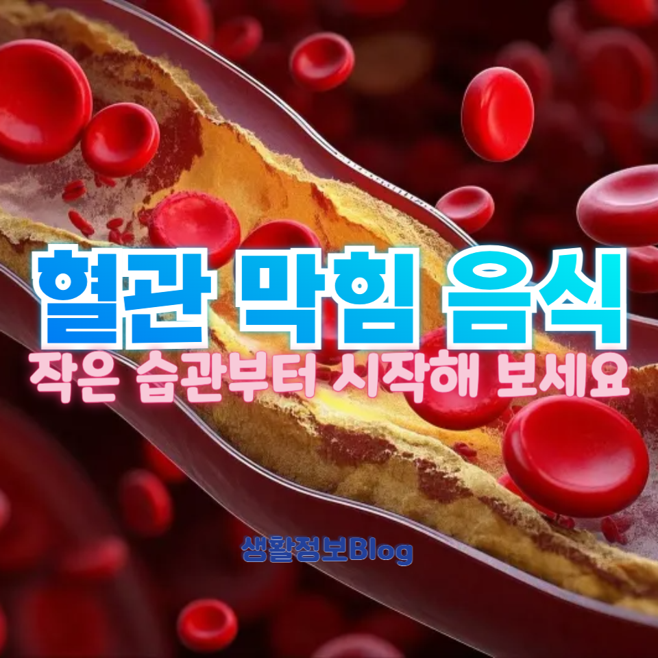 혈관 막힘 음식