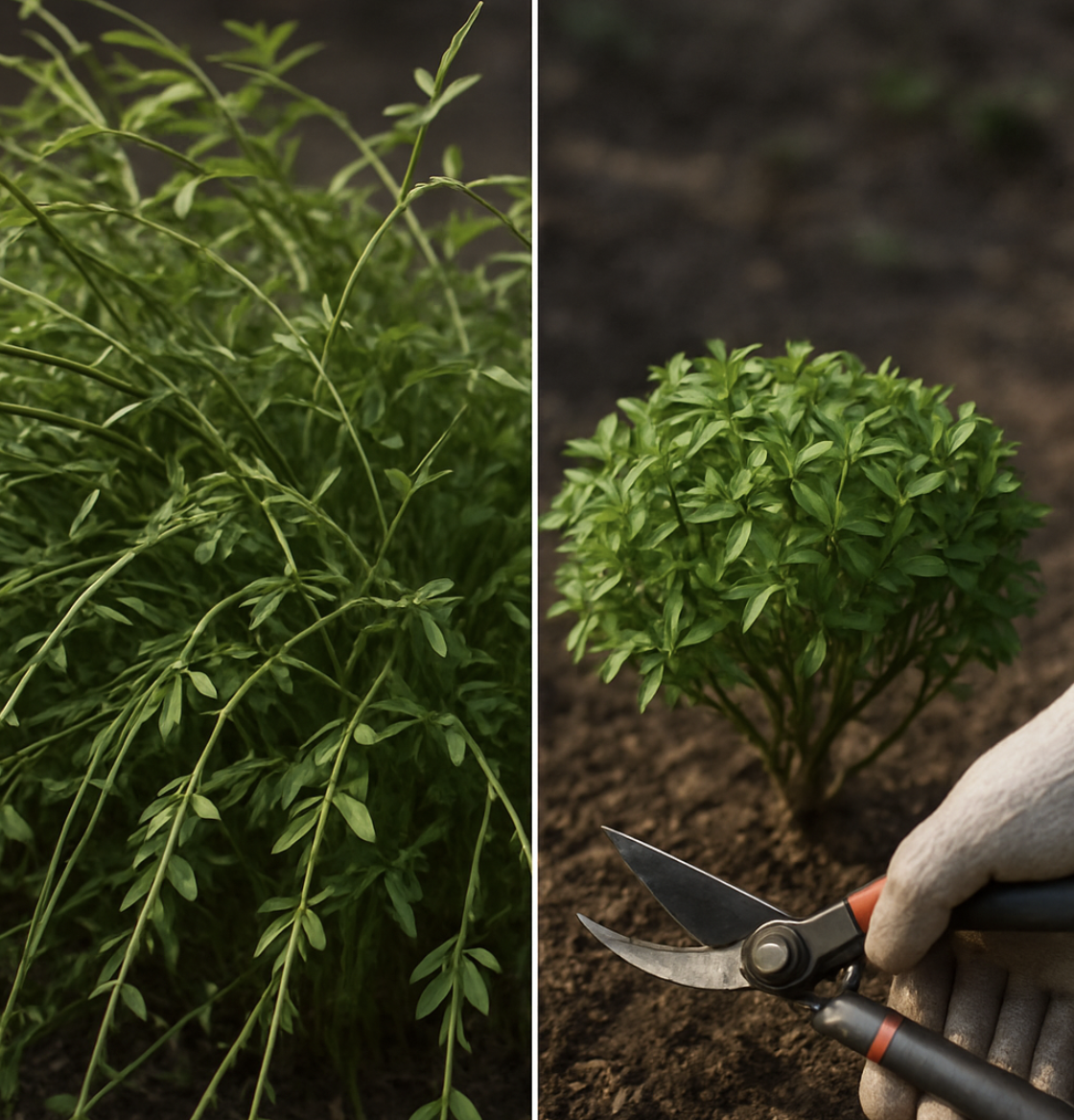풍성한 꽃을 위한 약속&amp;#44; 과감한 가지치기