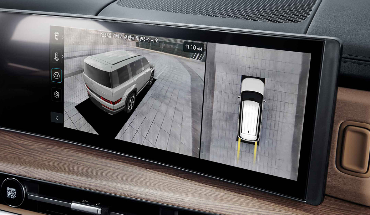 현대 싼타페 하이브리드 실내디자인