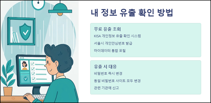 내 정보 유출 확인 방법