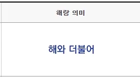 해랑열차 가격 예약 - 의미