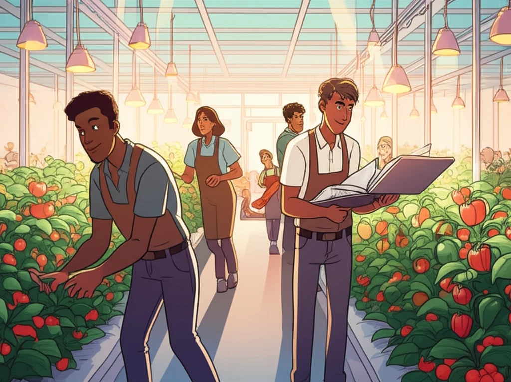 청년 농부의 꿈 경남 스마트팜에서 현