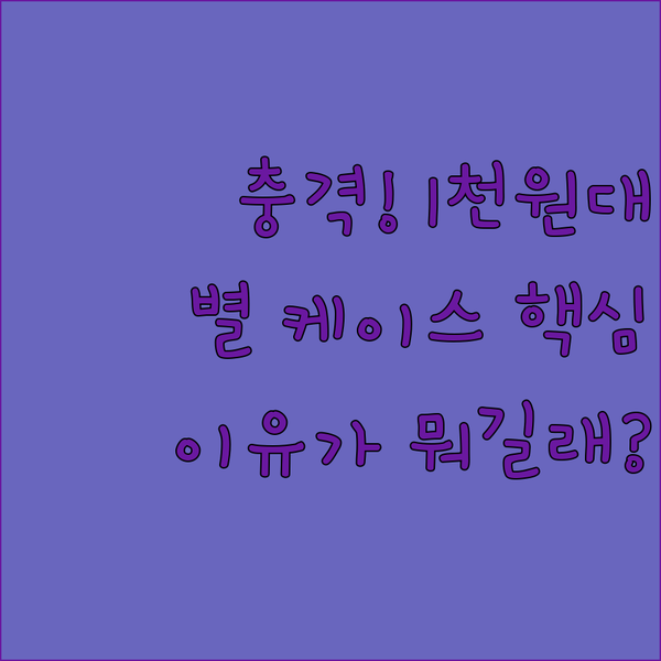 1천원대 귀여운 별 블랙 아이폰 케이..