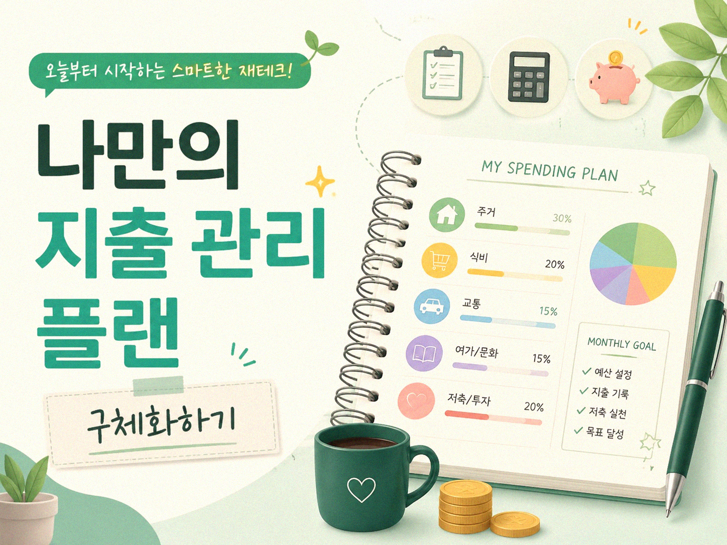 지출 줄이기 챌린지, 헷갈렸던 부분을 풀며 나만의 플랜 만들기