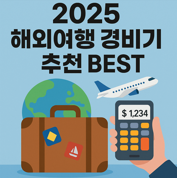 2025 해외여행 경비 계산기 추천 BEST 7