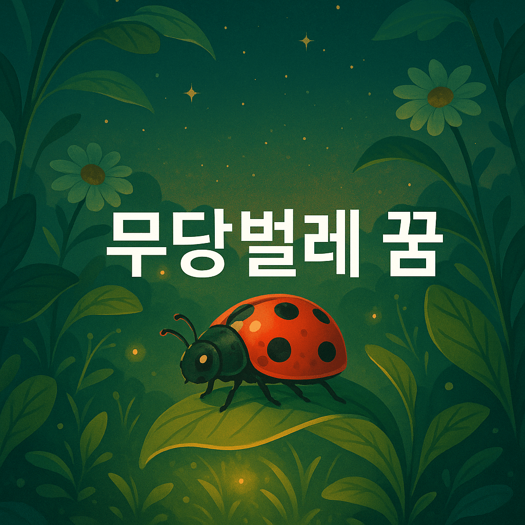 무당벌레 꿈