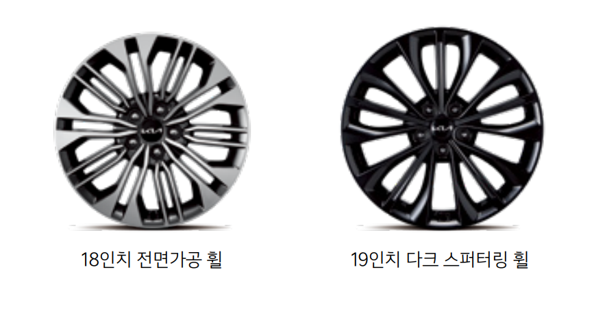 2025 K9 휠 옵션