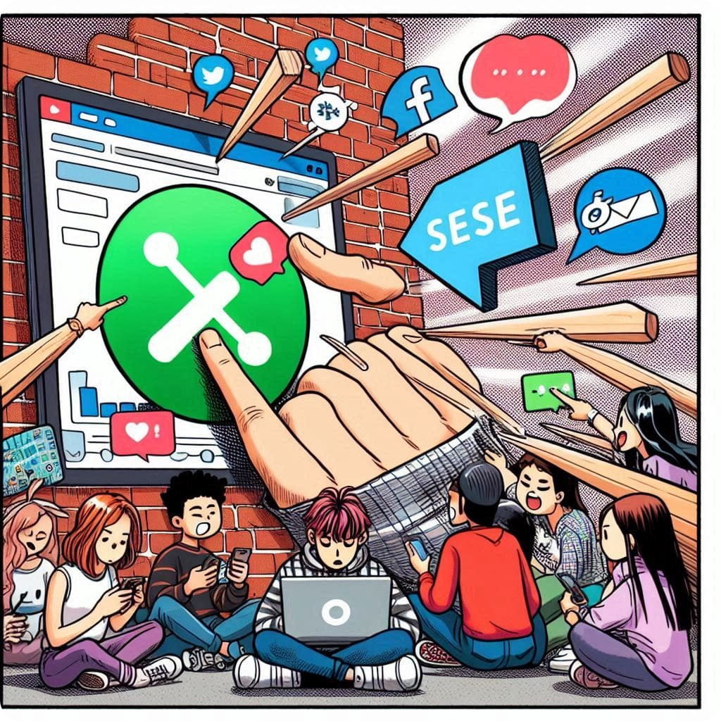 Suppressing social discussion