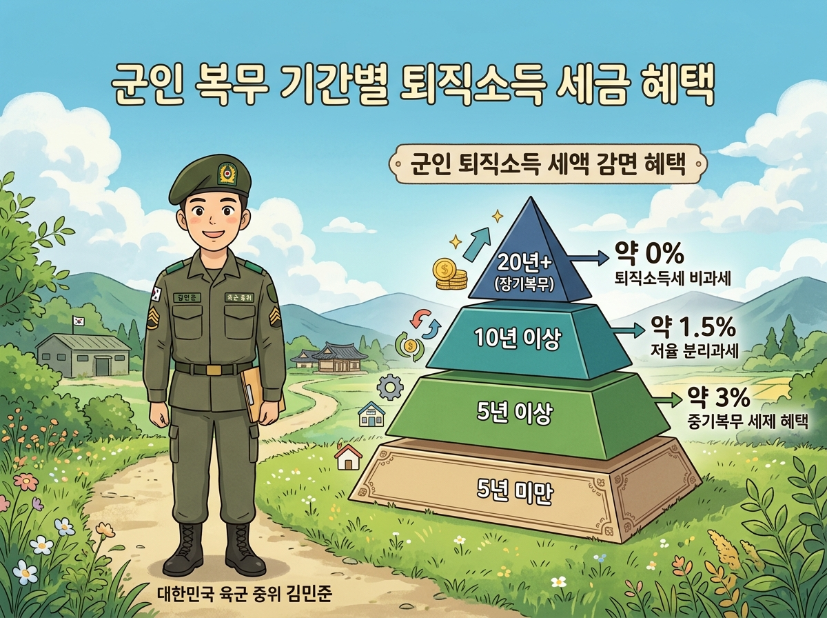 군인공제회 퇴직급여 세금 우대 연말정산 2026