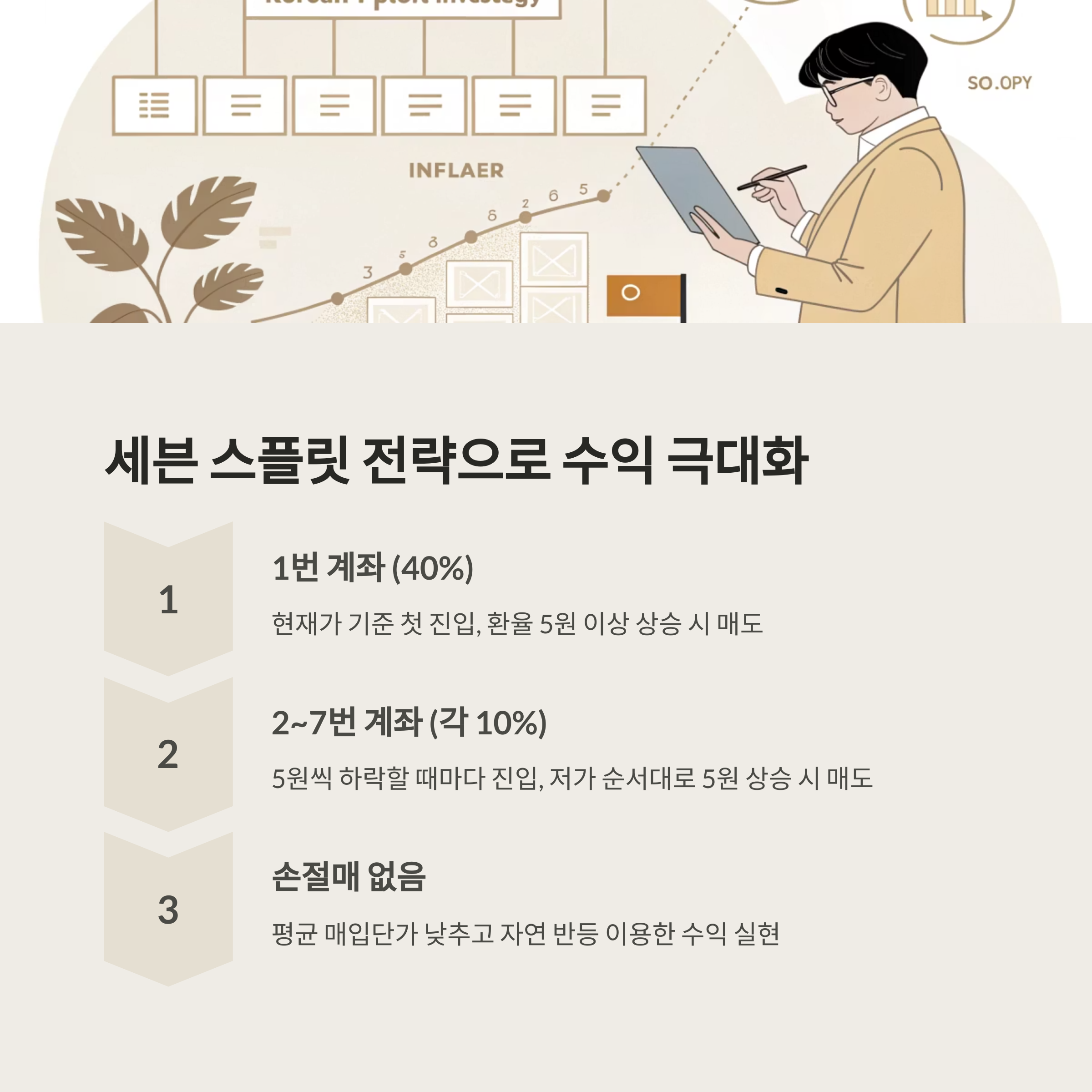 달러 투자 전략, 매달 50만 원 수익