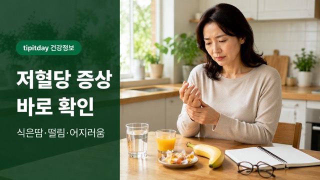 저혈당 증상 썸네일