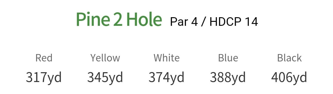 솔모로 컨트리클럽 파인코스 2