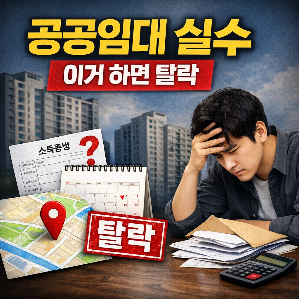 청년 공공임대주택 신청 시 절대 하면 안 되는 실수 관련 사진