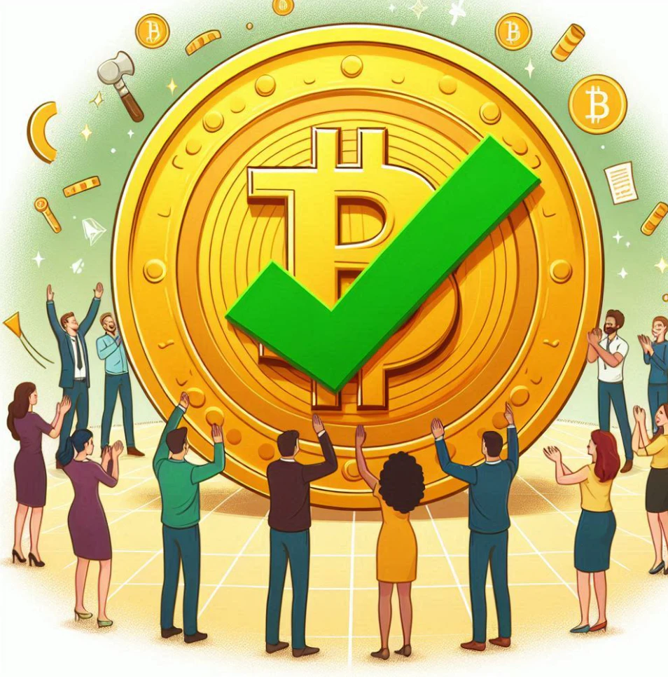 비트코인 통과 이미지