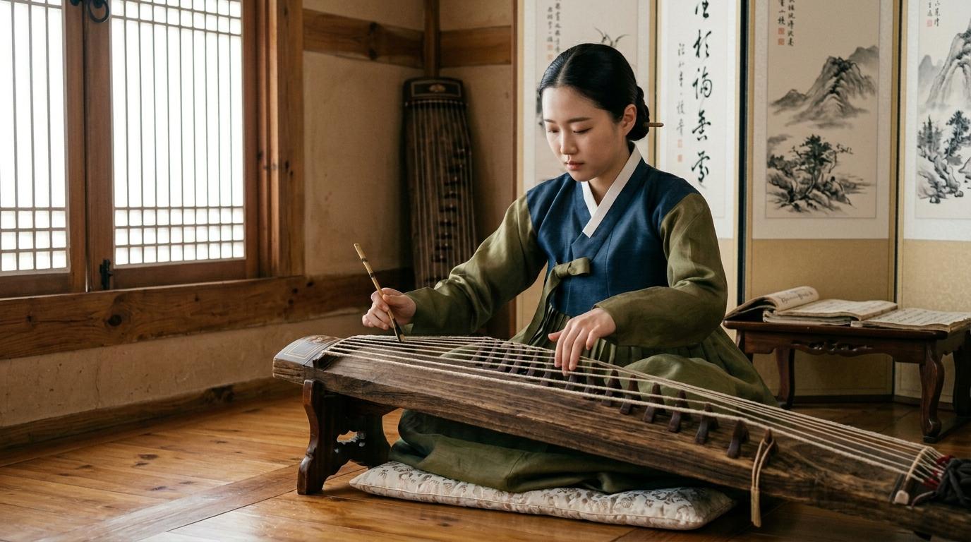 거문고의 연주법