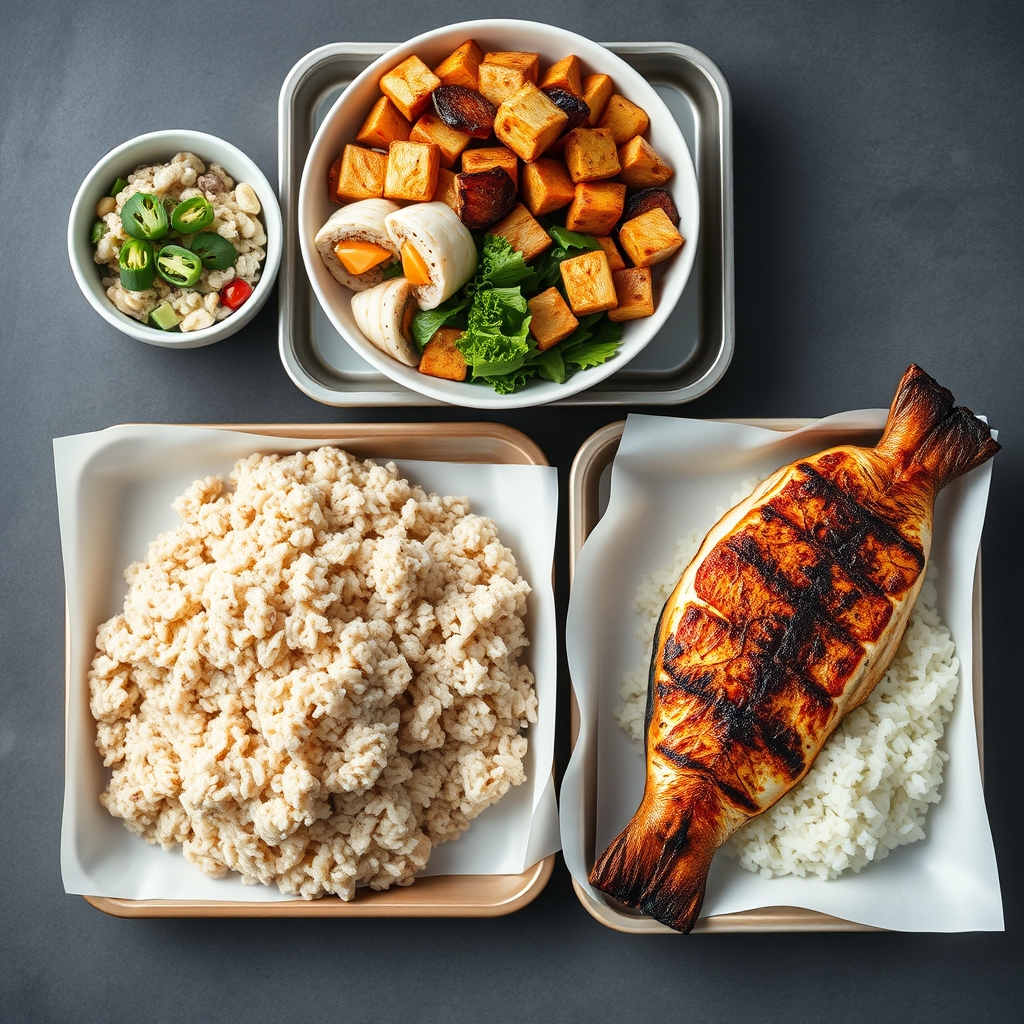 하루 식단 예시