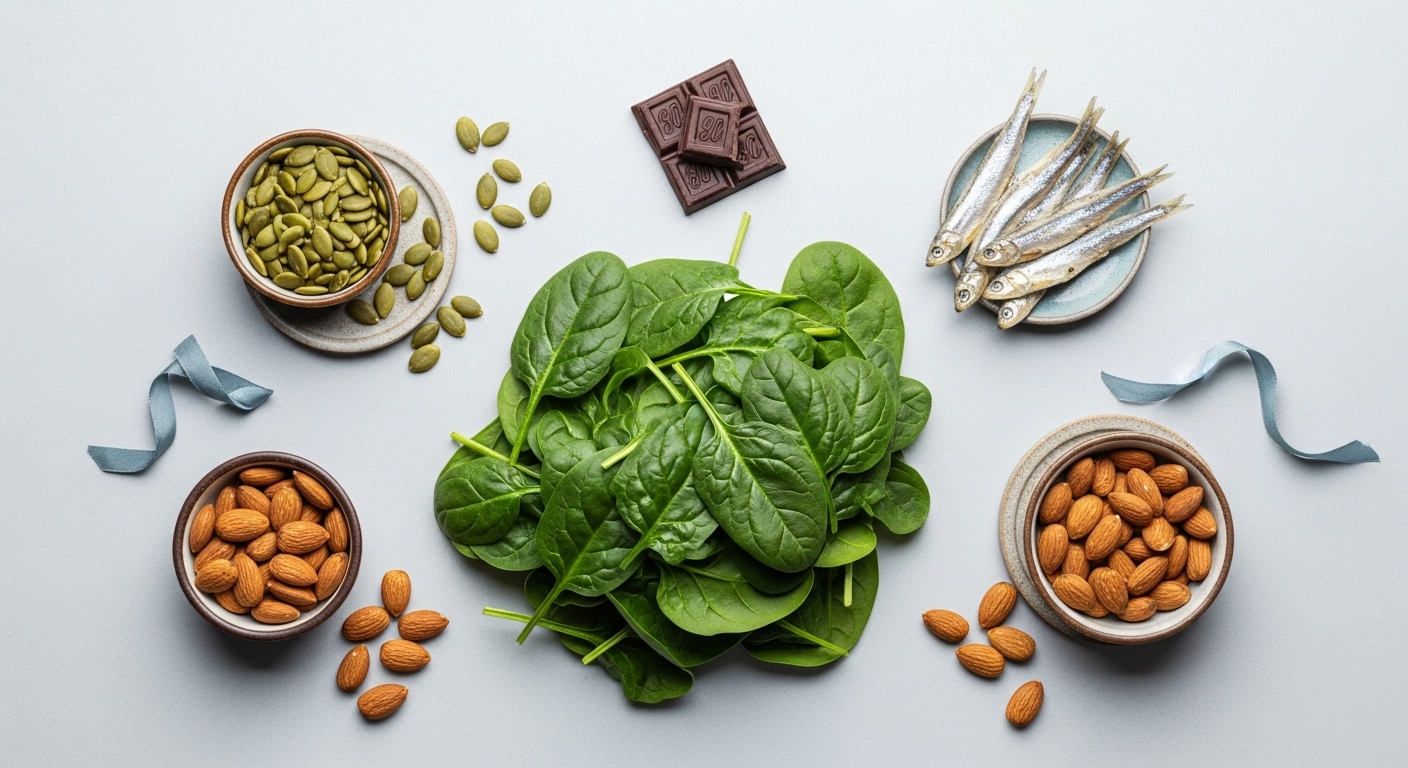 마그네슘 부족 해결 '이것'만 먹으면 눈 떨림 끝 (풍부한 음식 7가지)