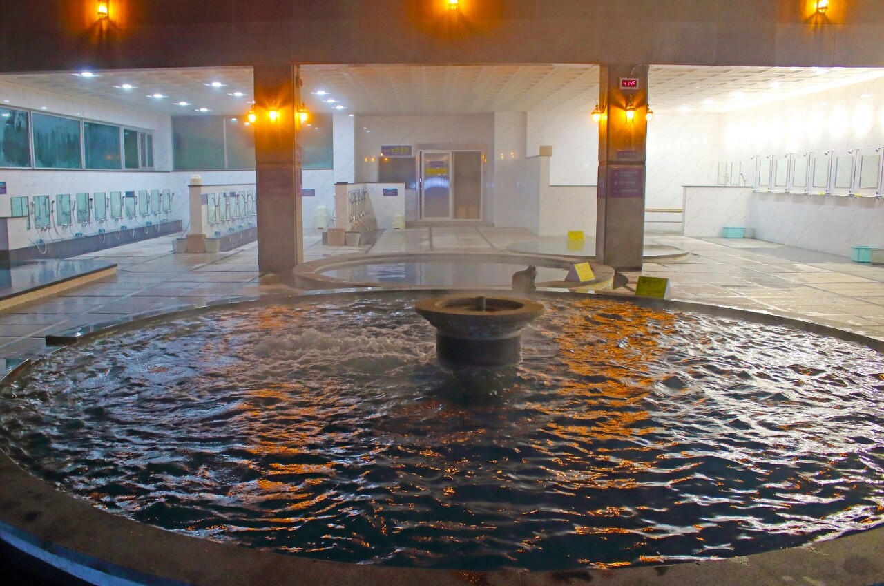 제주 산방산 탄산온천