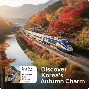 코레일 50%할인 당일치기 가을(단풍)여행 이미지