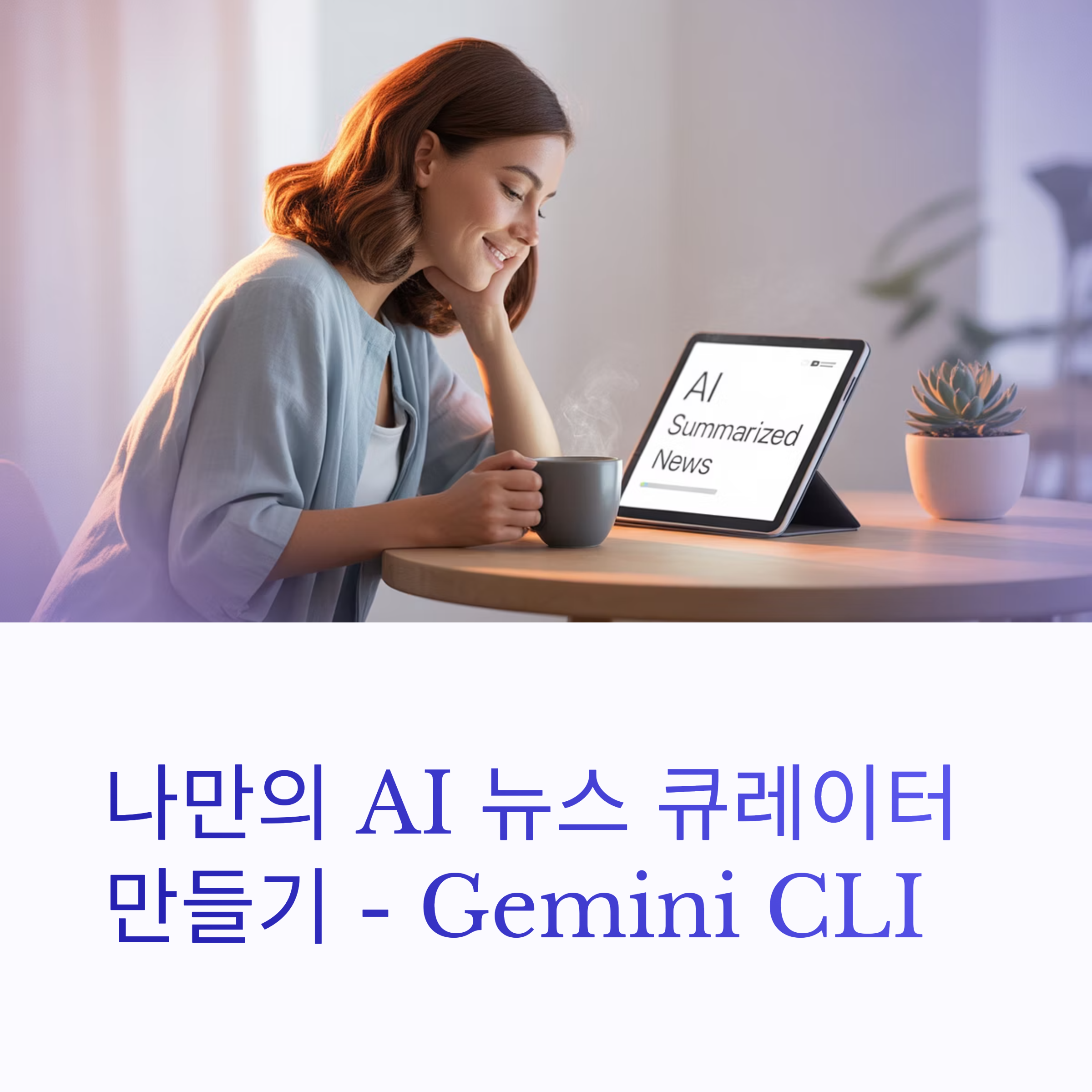 Gemini CLI 실전 프로젝트 1탄 - 나만의 AI 뉴스 큐레이터' 만들기