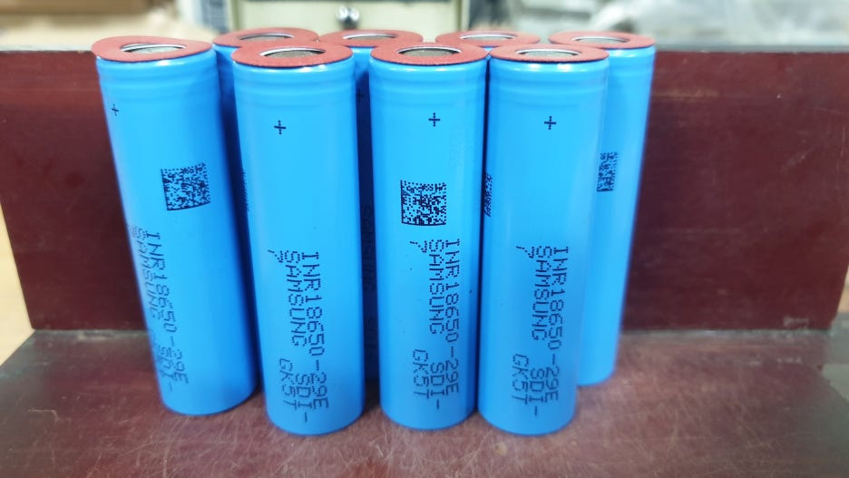 삼성 inr18650-29e 셀