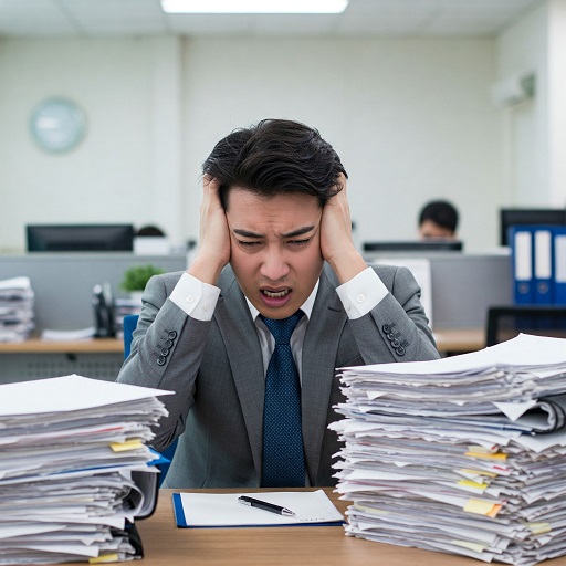 직장인 업무 스트레스