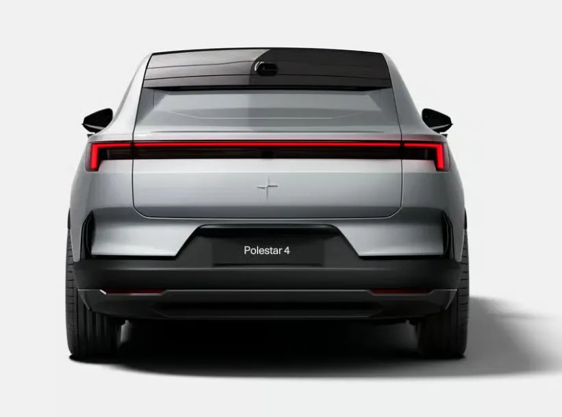 폴스타4 후방 이미지