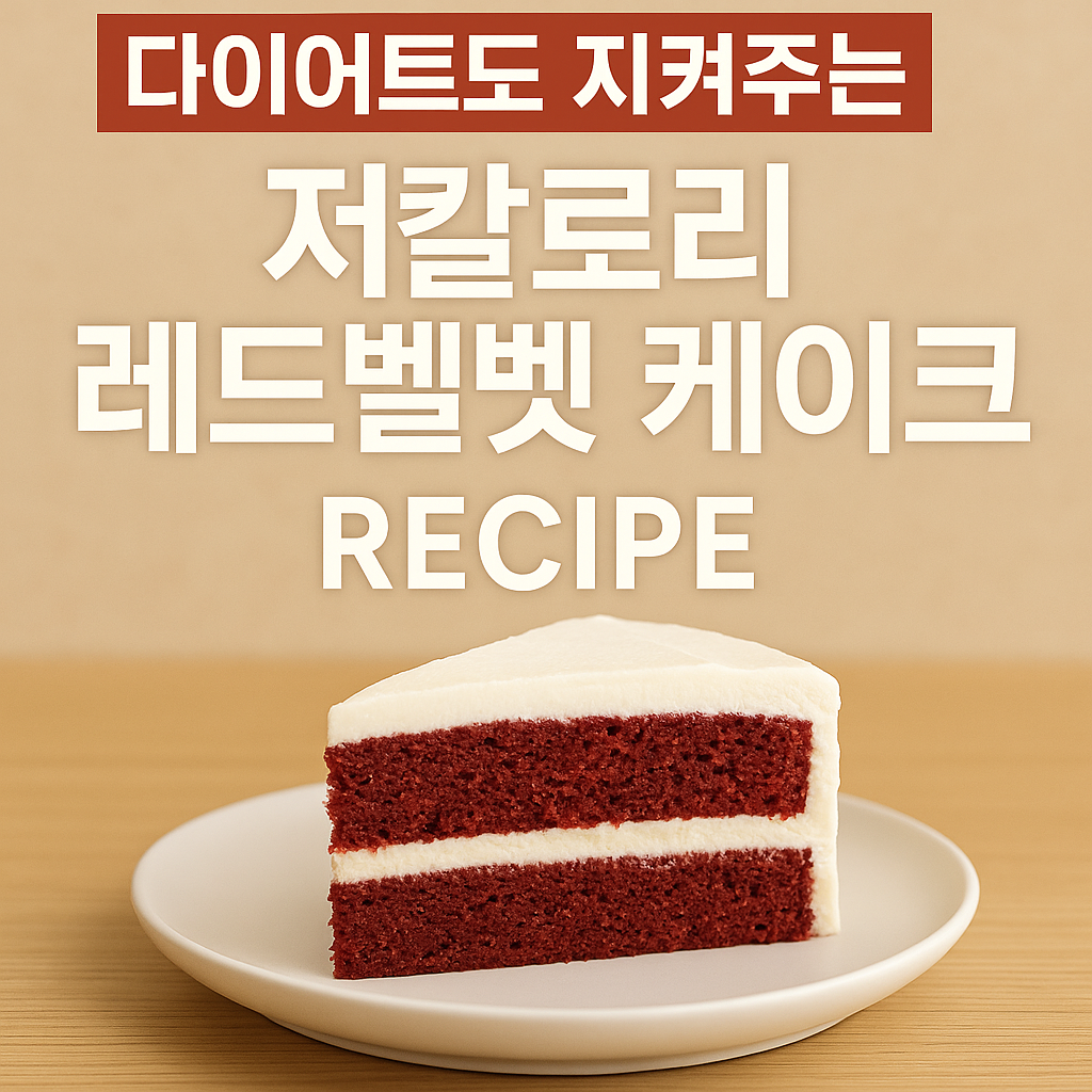 저칼로리 레드벨벳 케이크