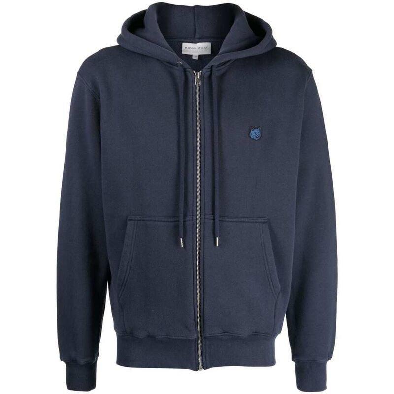 23FW 메종키츠네 H131 남성 폭스헤드 콤포트 후드집업 LM00704KM0307