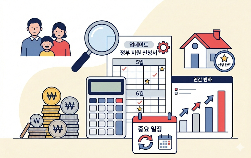 2026 자녀장려금 신청기간 정기신청 기한후신청 안내 이미지