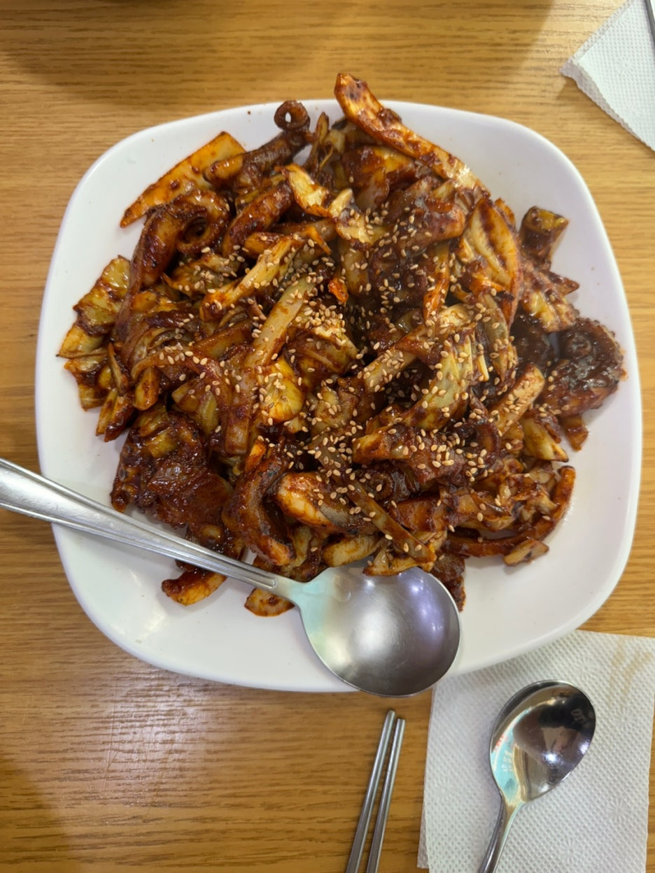 평촌쭈꾸미 쭈꾸미 볶음