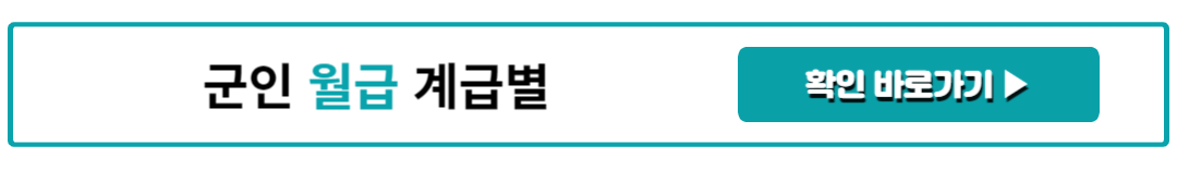군인 월급 계급별