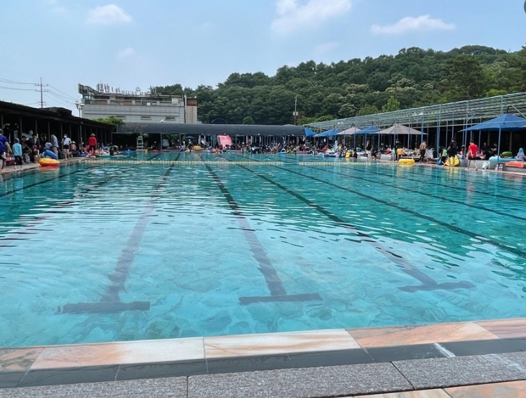 통일로 워터파크 풀장