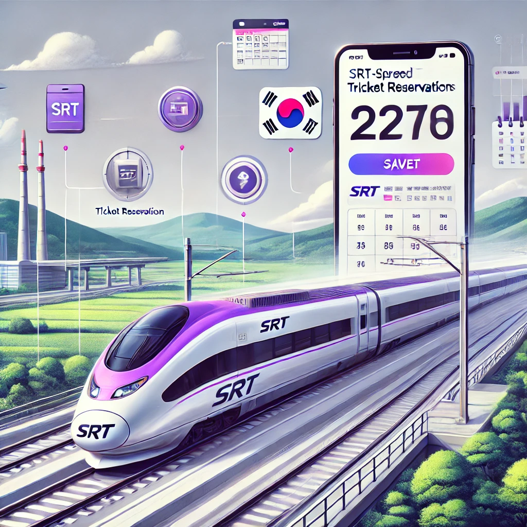 srt 기차사진