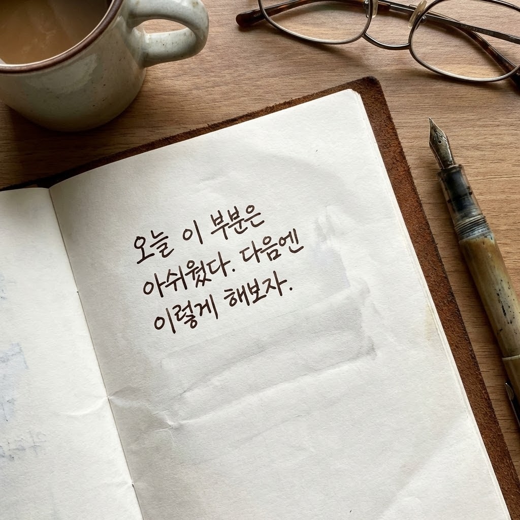 "나는 재능이 없다"
믿고 보는 배우의 숨겨진 노트