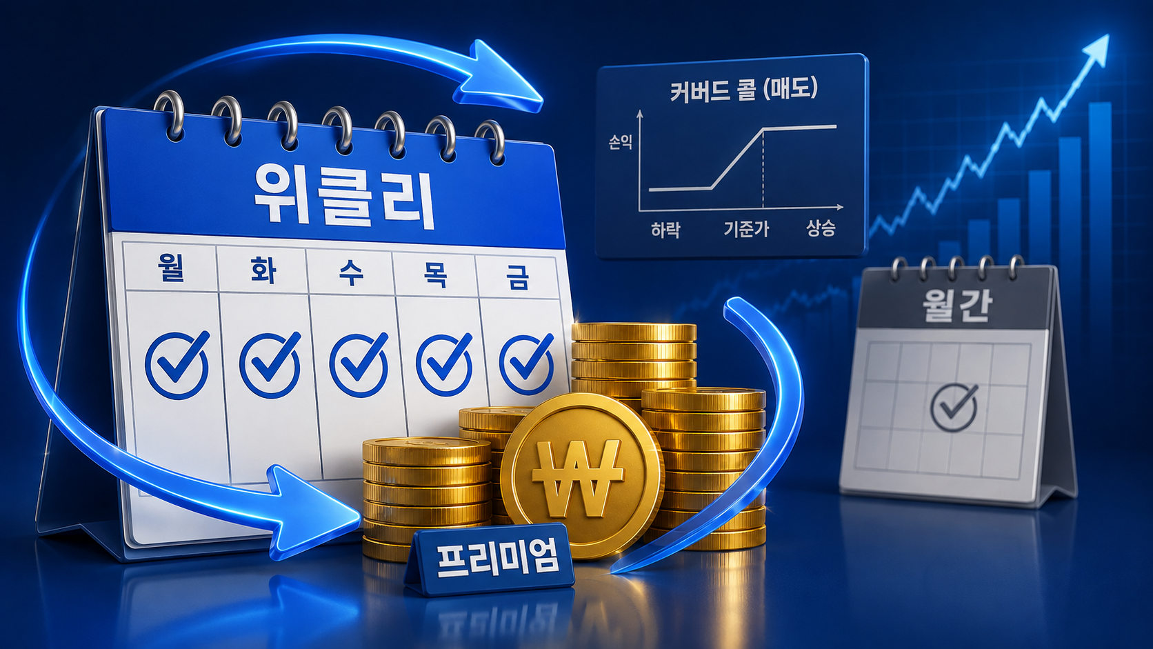 위클리 커버드콜 배당금 구조, 기존 월간 방식과 무엇이 다를까?