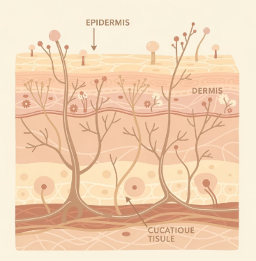피부가 따끔거리는 증상