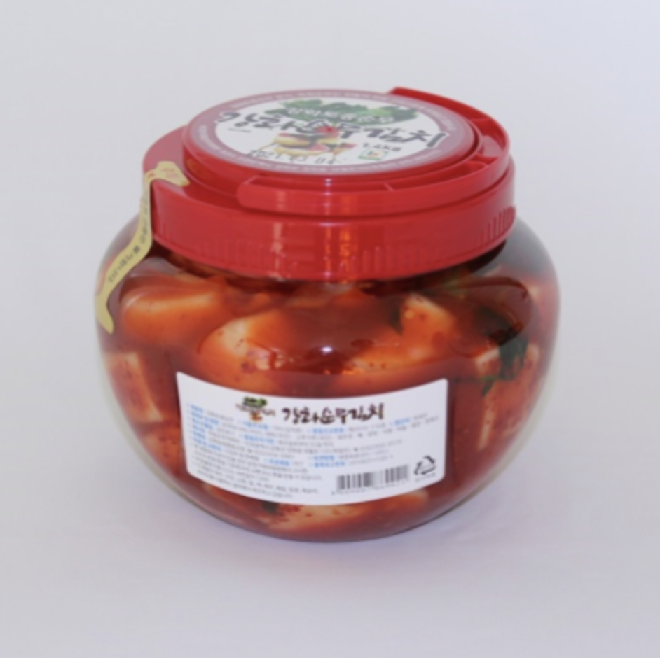 강화-순무-김치