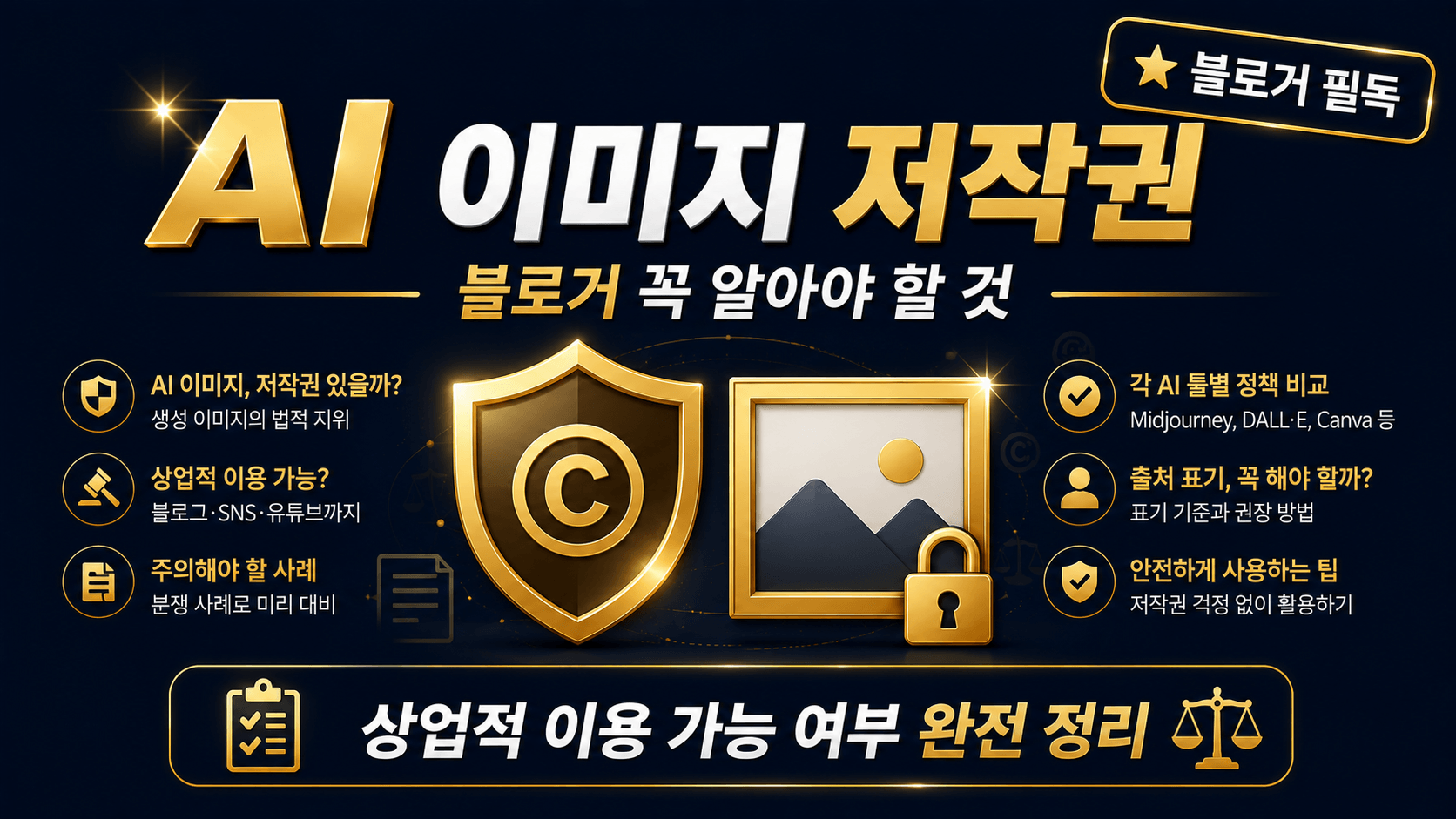 AI 이미지 저작권