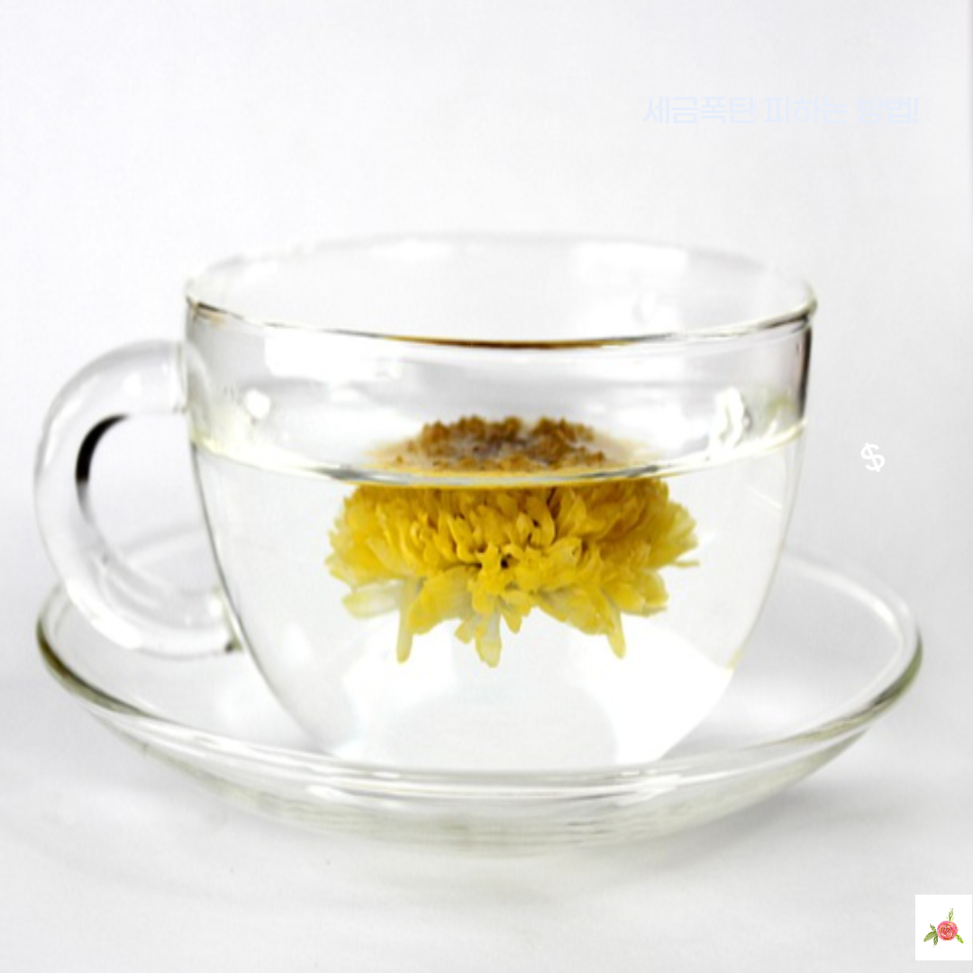 함평국화축제 국화차 시음