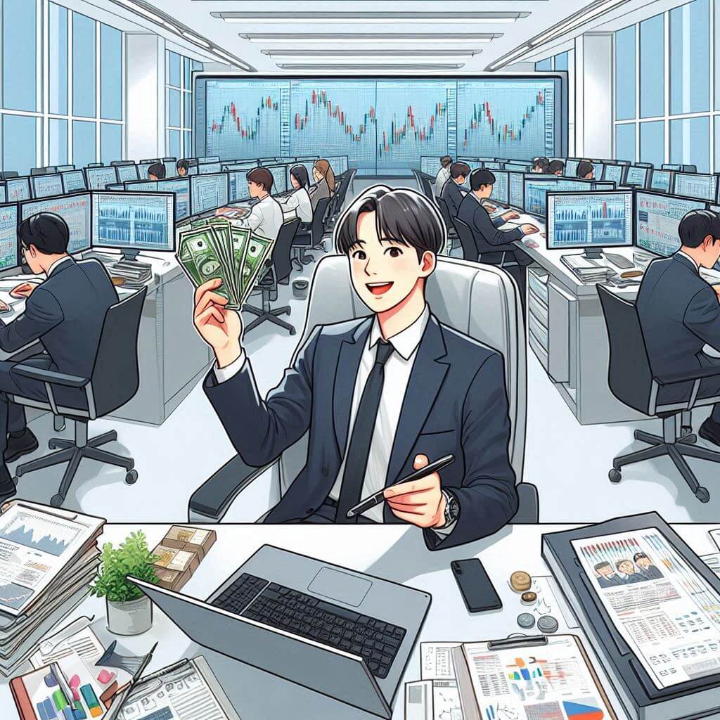 단기투자 성공을 향해 가고 있는 직장인 투자자