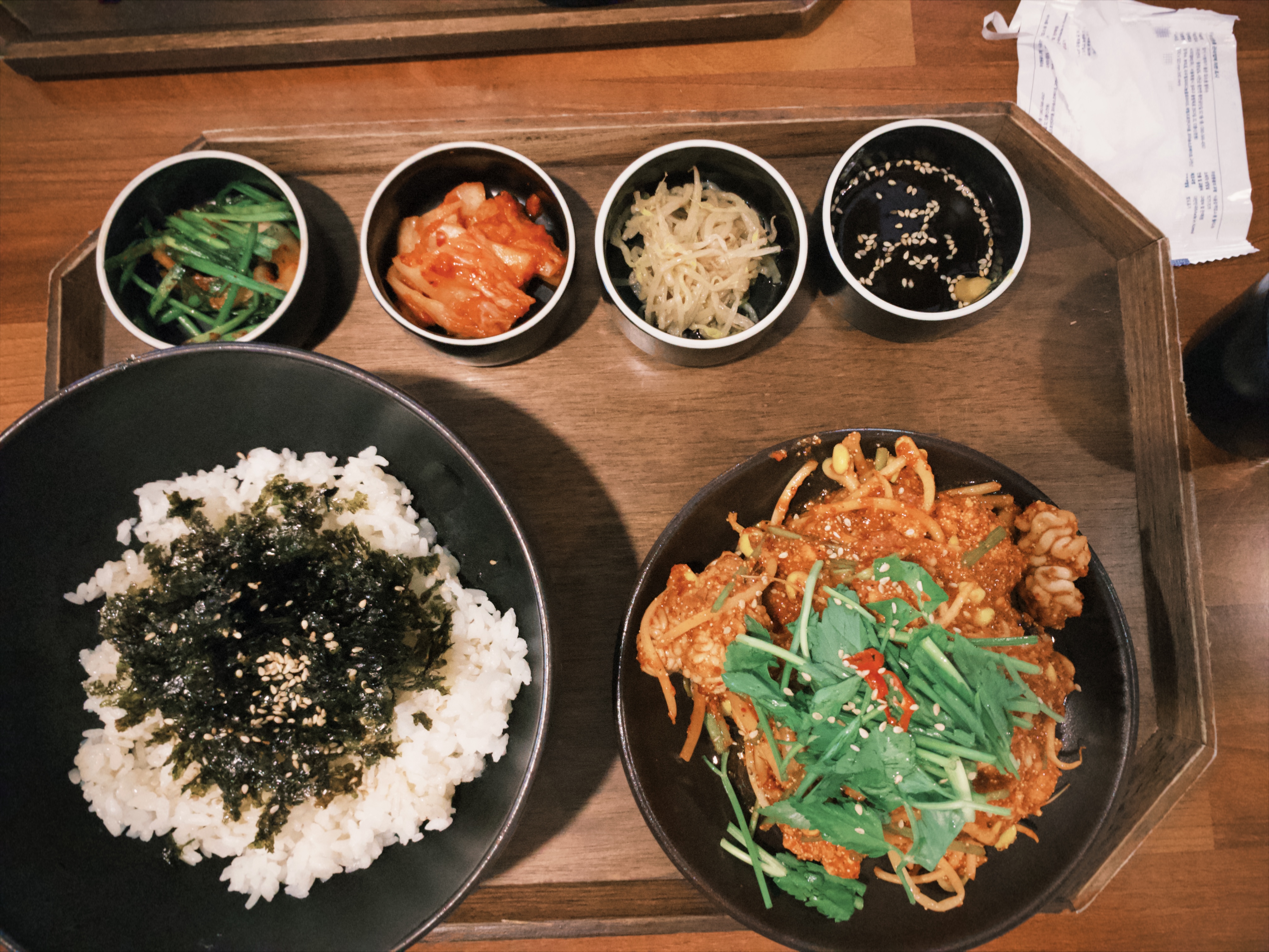 알곤이 찜 정식